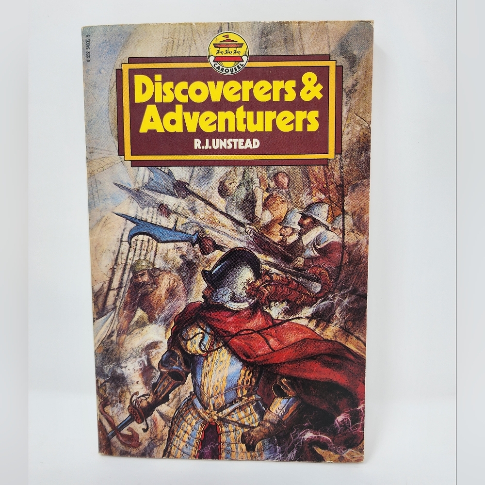 Discoverers And Adventurers Vintage Paperback Book By R.J. Unstead